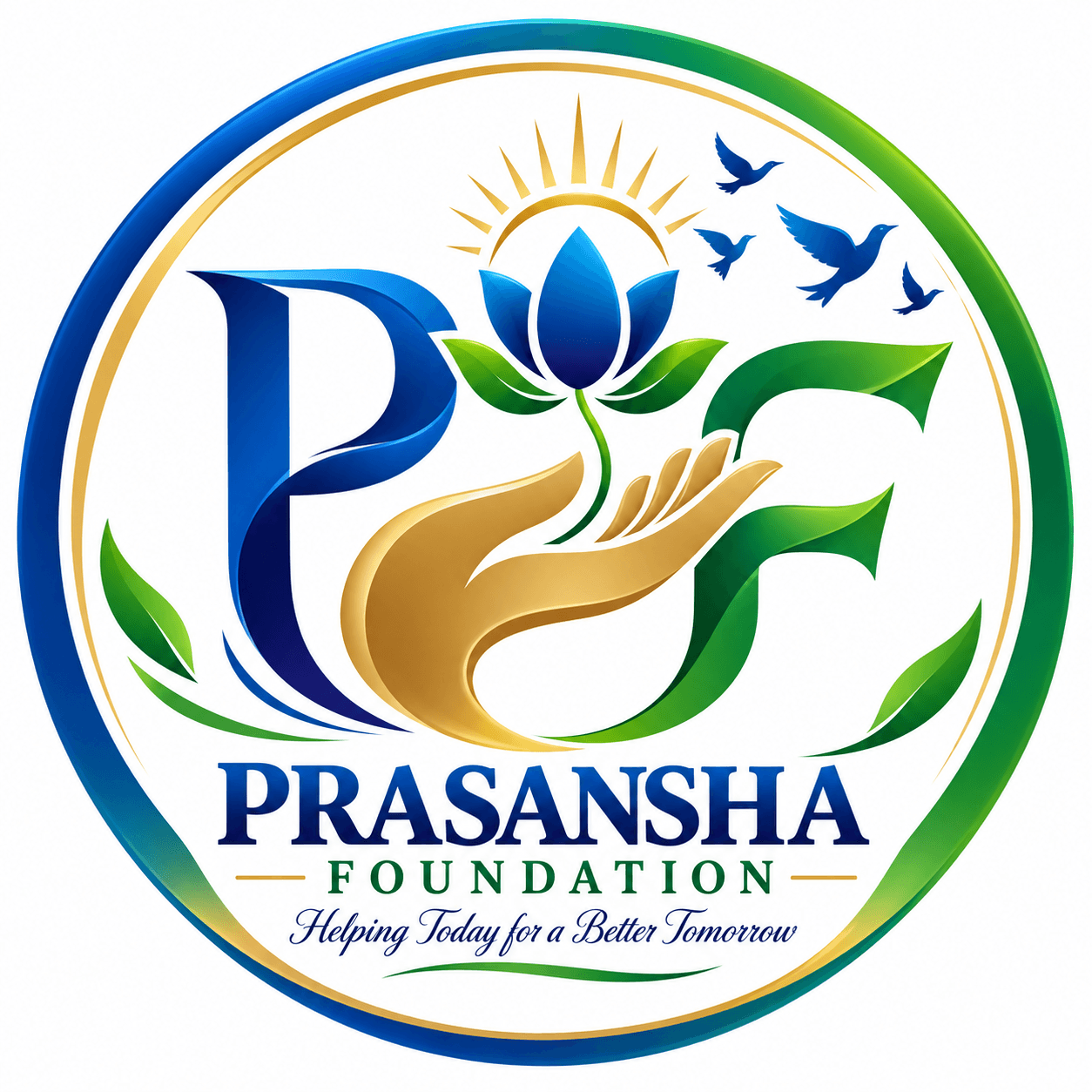 Prasansha Foundation Logo